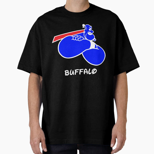 Bills Genie T-Shirt - Novelty Apparel for Adults - T-Shirt, Sweatshirt, Hoodie