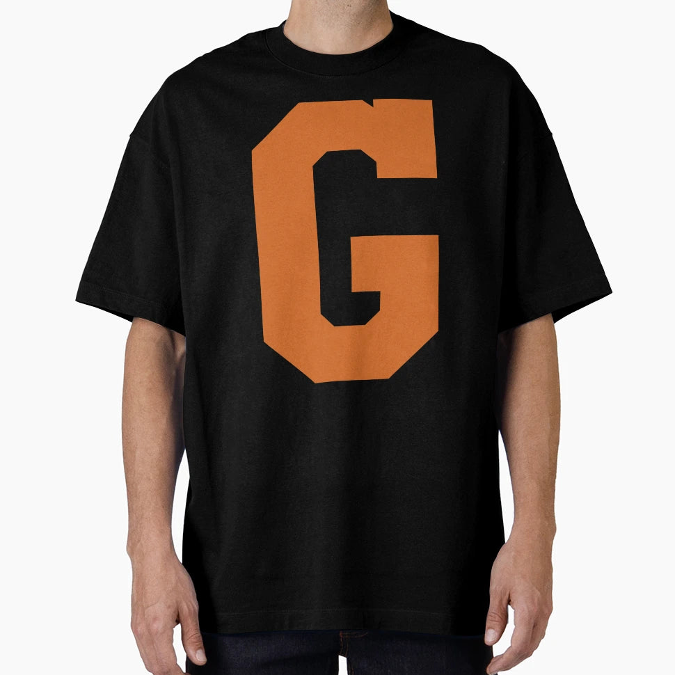 Alphabet Orange G Sports Letter G T-Shirt - Minimalist Print Men Women - T-Shirt, Sweatshirt, Hoodie