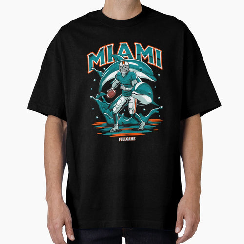 Miami Football T-Shirt - Casual Everyday Wear Men Women - T-Shirt, Sweatshirt, Hoodie
