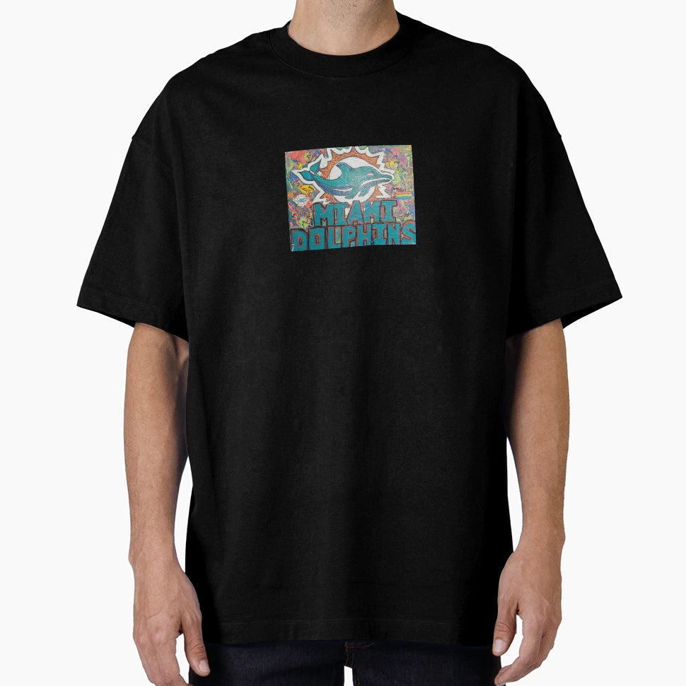 Dolphins Fight As One Proud Fierce T-Shirt - Minimalist Print Men Women - T-Shirt, Sweatshirt, Hoodie