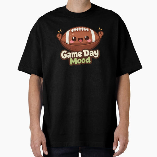 American Football Game Day Mood T-Shirt - Aesthetic Graphic Unisex - T-Shirt, Sweatshirt, Hoodie