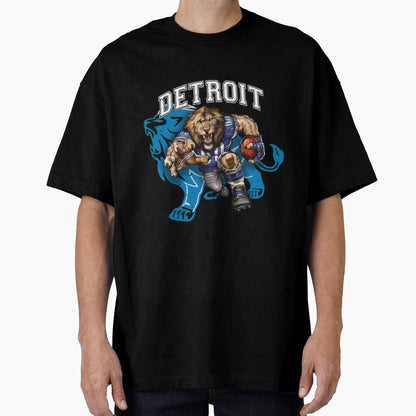 Detroit Football T-Shirt - Casual Everyday Wear Unisex - T-Shirt, Sweatshirt, Hoodie