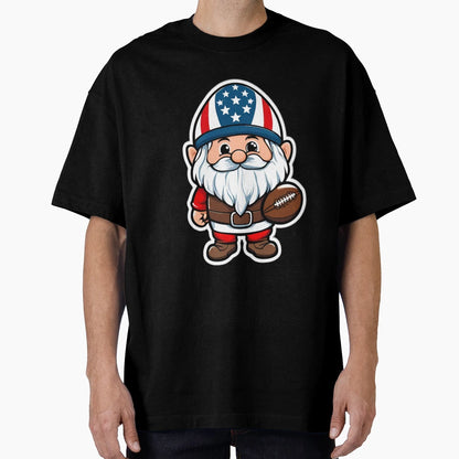 Gnome American Football T-Shirt - Casual Everyday Wear Unisex - T-Shirt, Sweatshirt, Hoodie