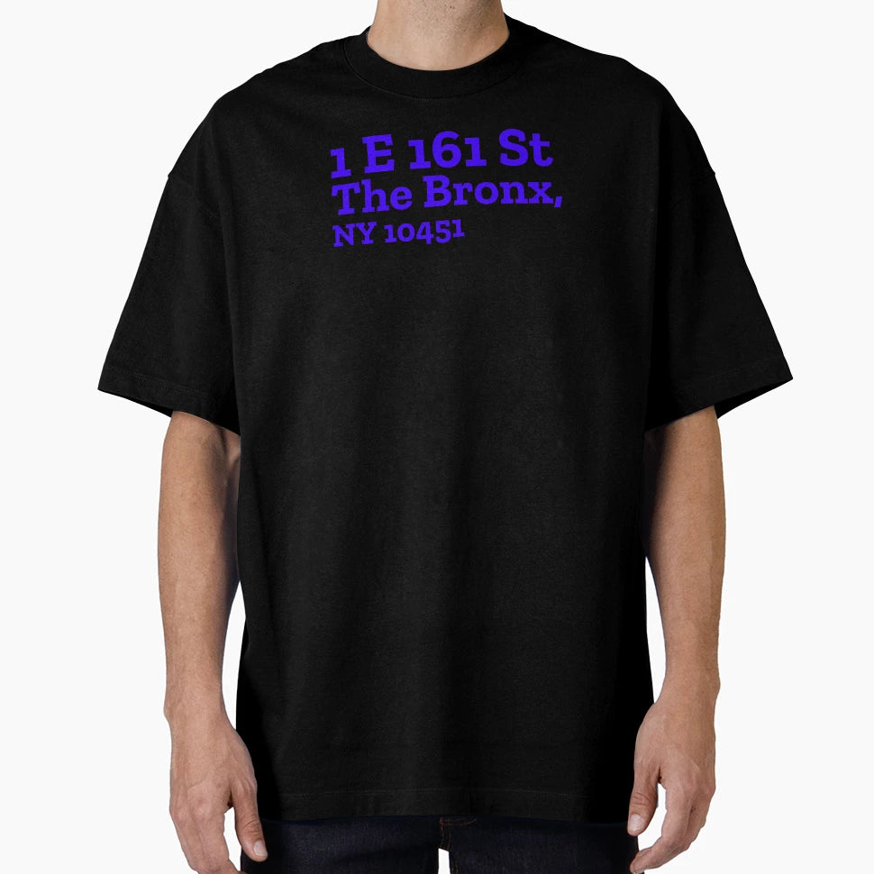 Ny City Stadium Address T-Shirt - Graphic Print for Adults - T-Shirt, Sweatshirt, Hoodie