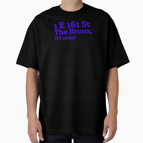 Ny City Stadium Address T-Shirt - Graphic Print for Adults - T-Shirt, Sweatshirt, Hoodie