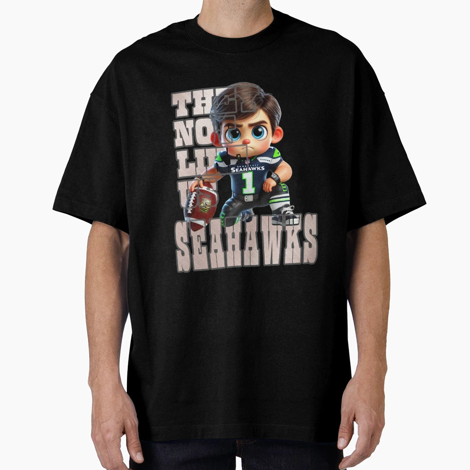 Seattle Seahawks They Not Like Us T-Shirt - Minimalist Print Unisex - T-Shirt, Sweatshirt, Hoodie