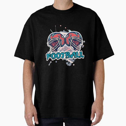 Amercian Football Quarterback T-Shirt - Casual Everyday Wear Men Women - T-Shirt, Sweatshirt, Hoodie