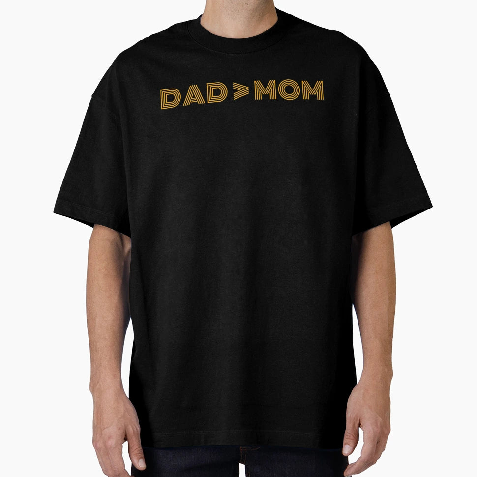 Dad Mom T-Shirt - Minimalist Print for Adults - T-Shirt, Sweatshirt, Hoodie