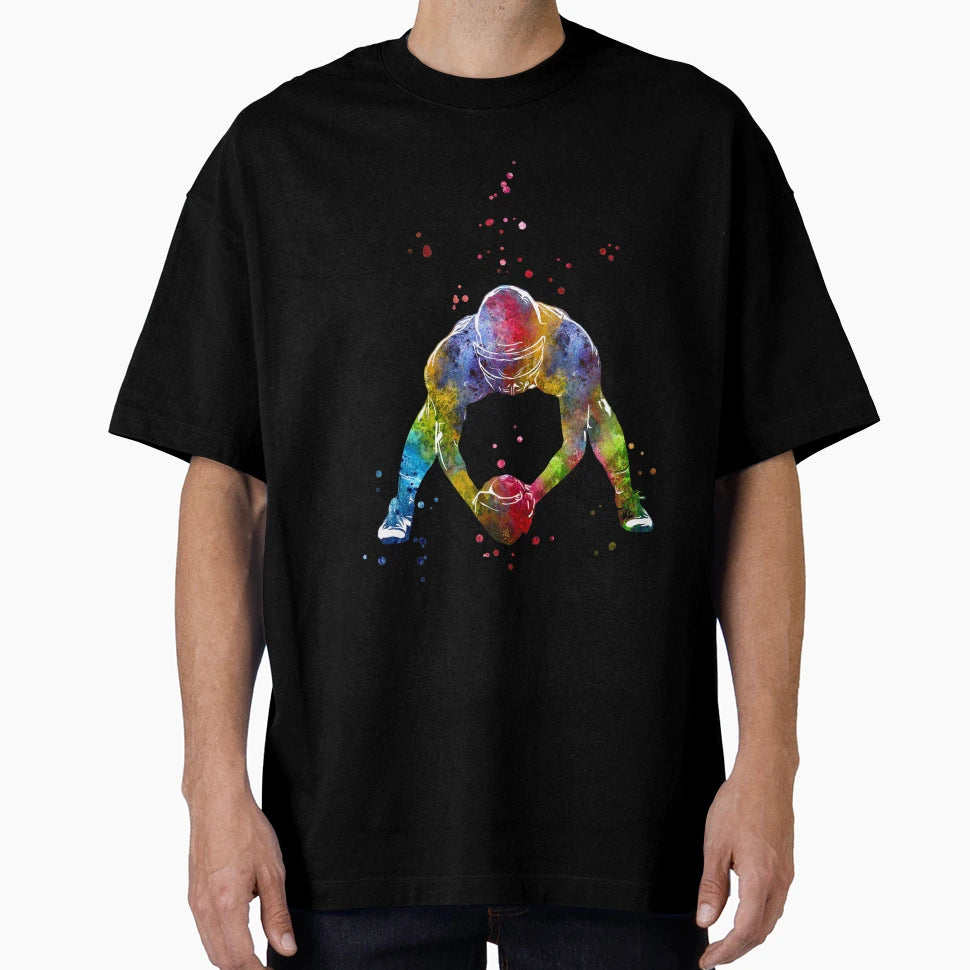 American Football Player T-Shirt - Fun Novelty Design Men Women - T-Shirt, Sweatshirt, Hoodie