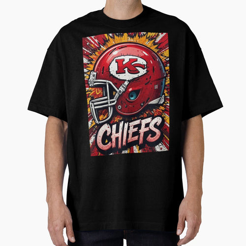 Kc Football Red And Gold Kingdom T-Shirt - Minimalist Print Unisex - T-Shirt, Sweatshirt, Hoodie