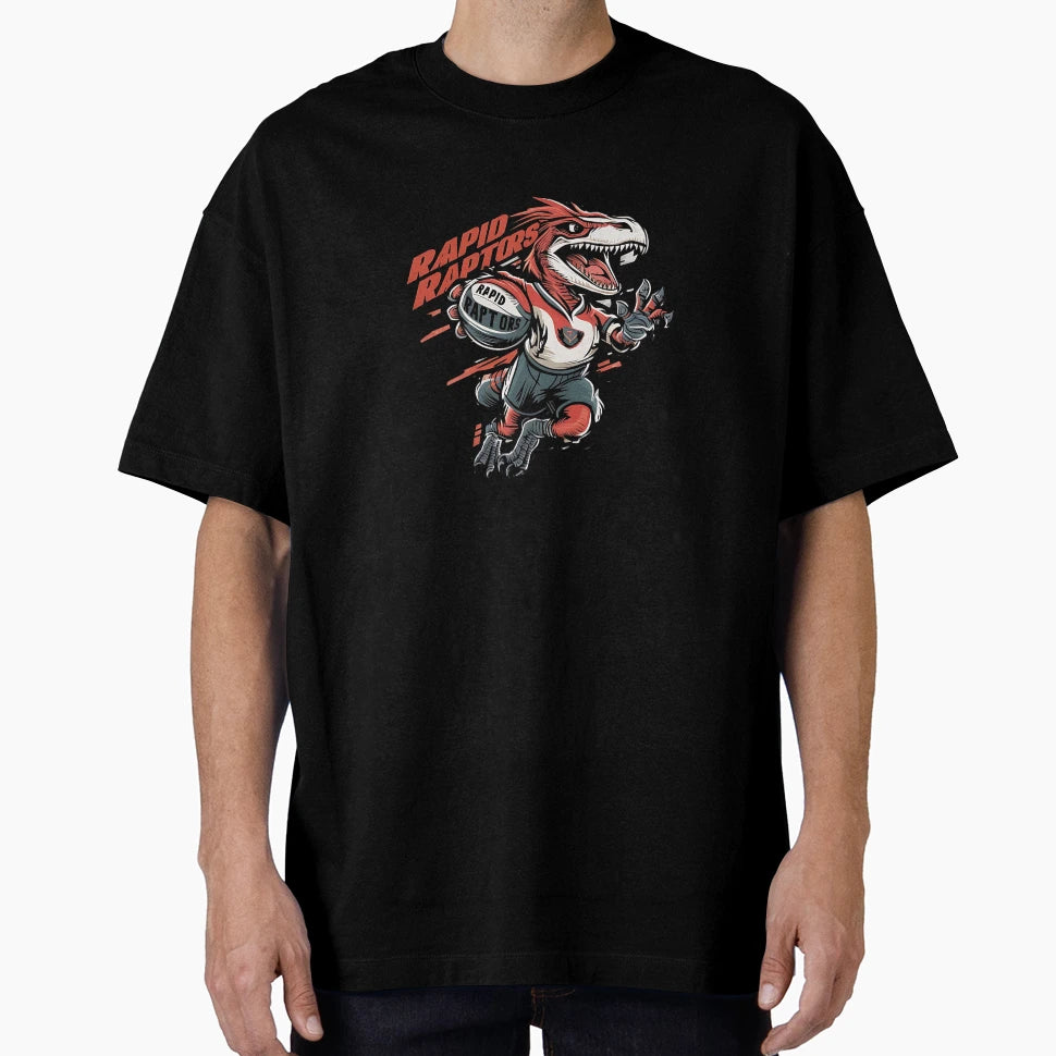 Rapid Raptors Freely Invented Sports T-Shirt - Trendy Graphic for Adults - T-Shirt, Sweatshirt, Hoodie