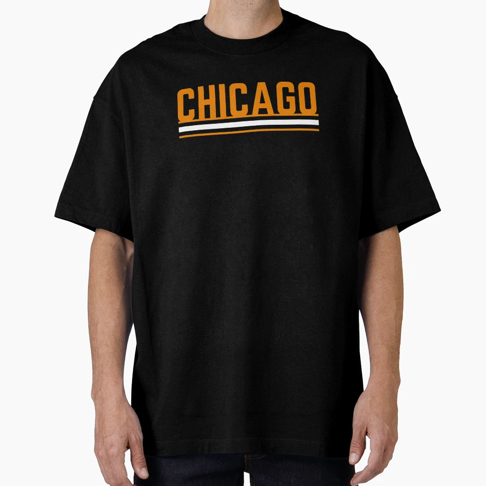 Chicago City Orange T-Shirt - Fun Novelty Design Unisex - T-Shirt, Sweatshirt, Hoodie