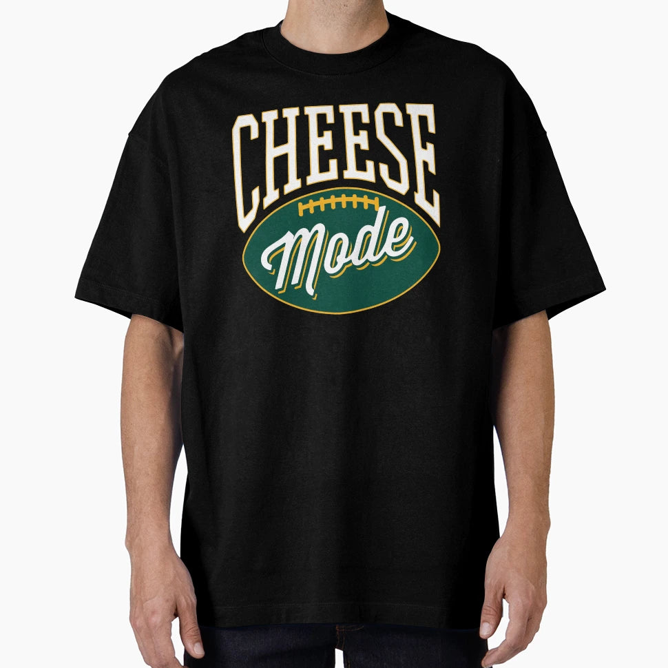 Cheese Mode Green Bay Packers T-Shirt - Aesthetic Graphic Unisex - T-Shirt, Sweatshirt, Hoodie