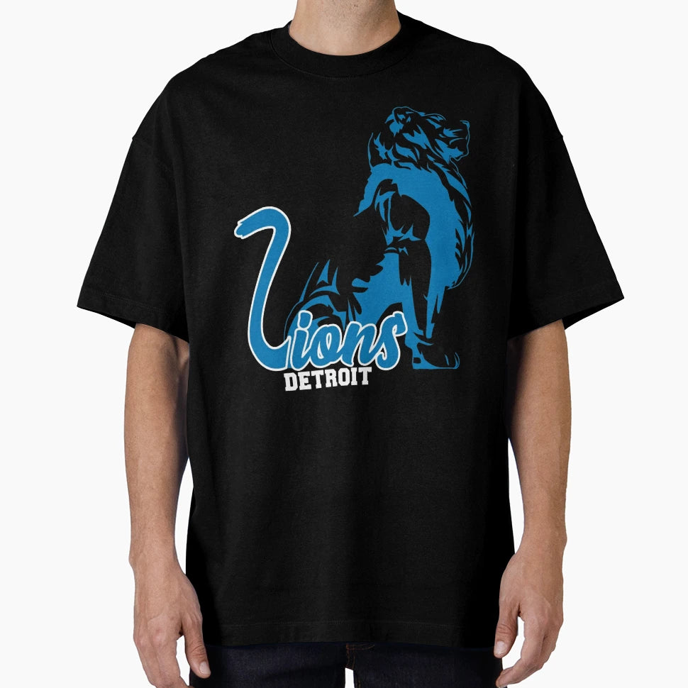 Football Detroit Lions T-Shirt - Casual Everyday Wear for Adults - T-Shirt, Sweatshirt, Hoodie