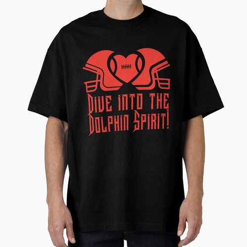 Miami Dolphins Spirit Dive T-Shirt - Streetwear Style for Adults - T-Shirt, Sweatshirt, Hoodie