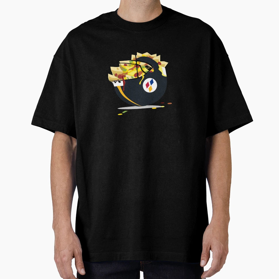 Pittsburgh Nacho Helmet T-Shirt - Minimalist Print Men Women - T-Shirt, Sweatshirt, Hoodie
