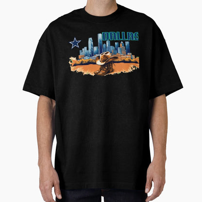 Dallas Tx Logo1 T-Shirt - Custom Art Print Unisex - T-Shirt, Sweatshirt, Hoodie