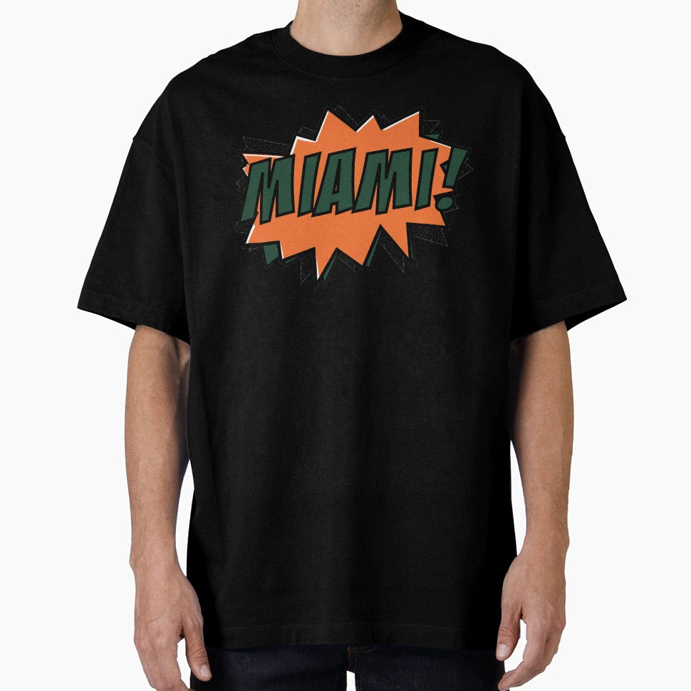 Miami Comic T-Shirt - Streetwear Style Unisex - T-Shirt, Sweatshirt, Hoodie
