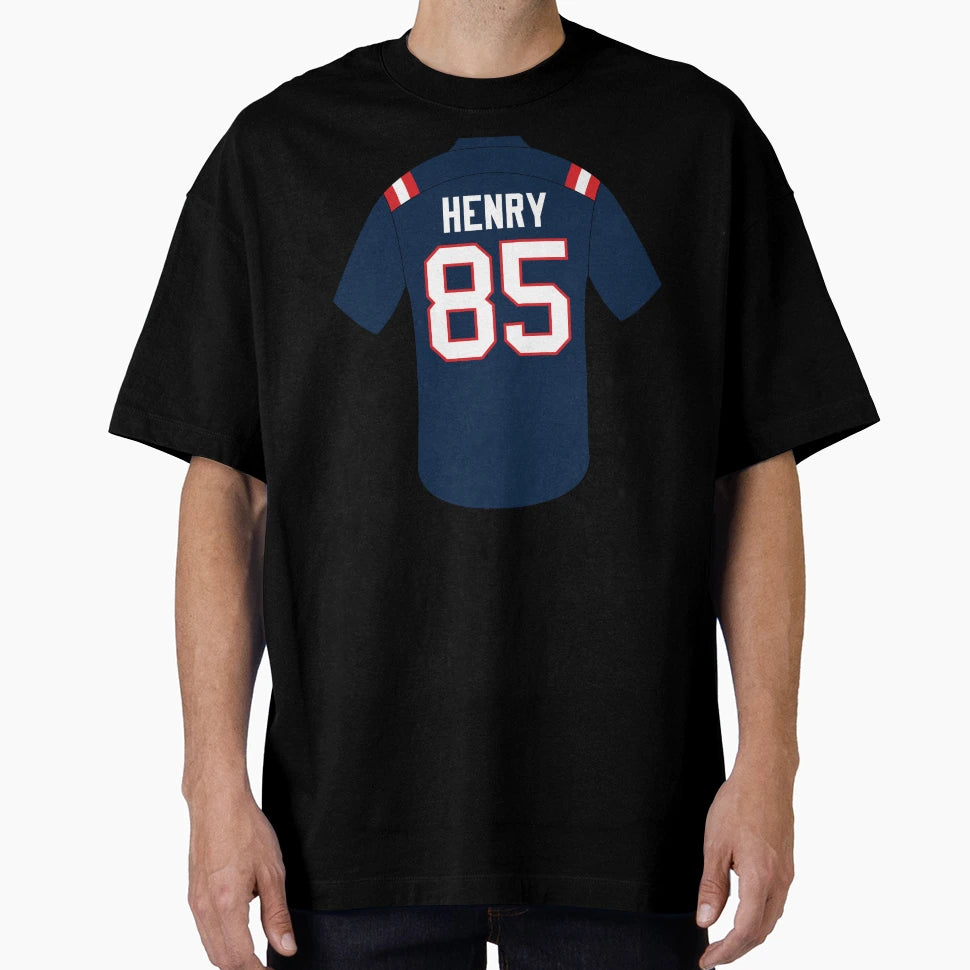 Hunter Henry Jersey Number 85 T-Shirt - Casual Everyday Wear for Adults - T-Shirt, Sweatshirt, Hoodie