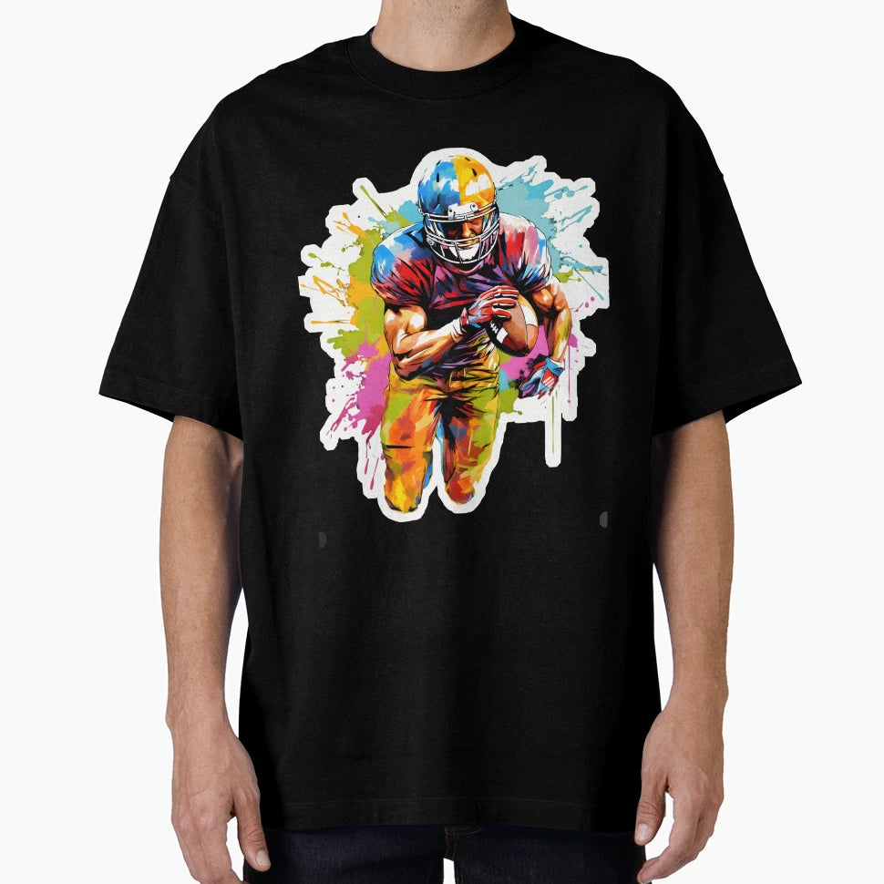 Football Touchdown T-Shirt - Custom Art Print for Adults - T-Shirt, Sweatshirt, Hoodie