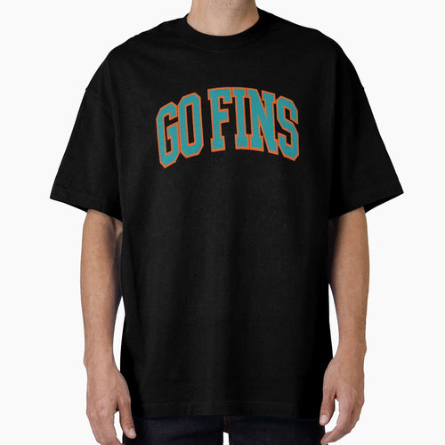 Go Fins Miami Football Dolphins T-Shirt - Fun Novelty Design Unisex - T-Shirt, Sweatshirt, Hoodie
