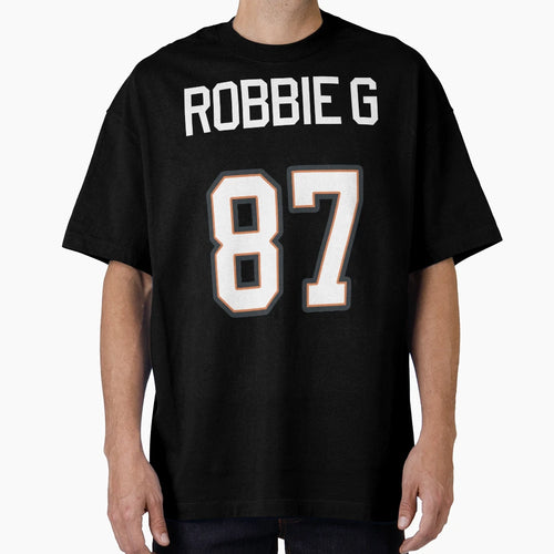 Robbie G 87 Jersey Styled Mug Throw Hoodie - Fun Novelty Design Unisex - T-Shirt, Sweatshirt, Hoodie
