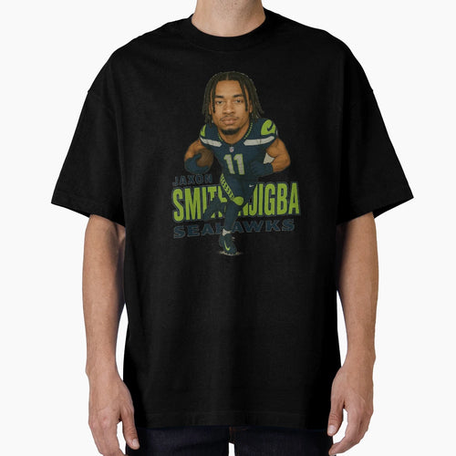 Jaxon Smith Njigba Seahawks 11 T-Shirt - Fun Novelty Design for Adults - T-Shirt, Sweatshirt, Hoodie