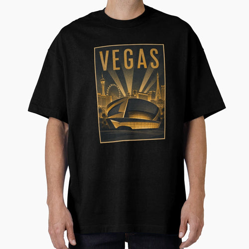 Vegas Hockey Mecca T-Shirt - Trendy Graphic for Adults - T-Shirt, Sweatshirt, Hoodie