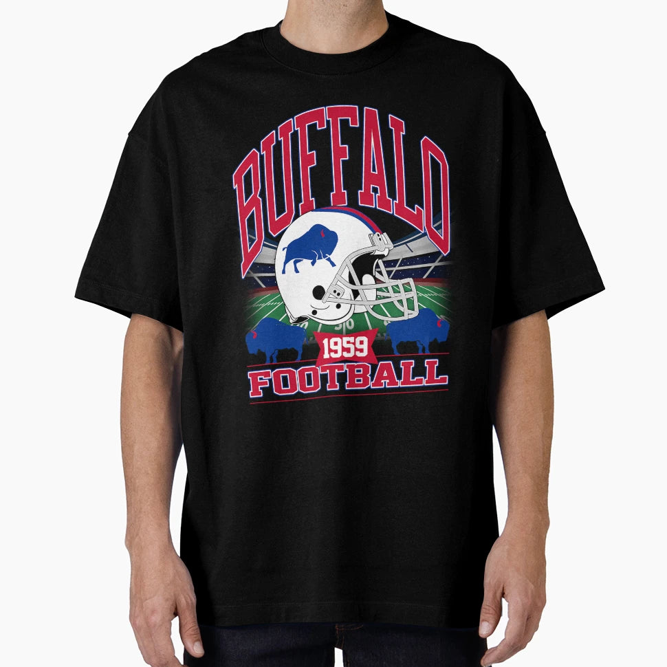 Buffalo Football Gridiron Legacy V2 T-Shirt - Trendy Graphic Unisex - T-Shirt, Sweatshirt, Hoodie