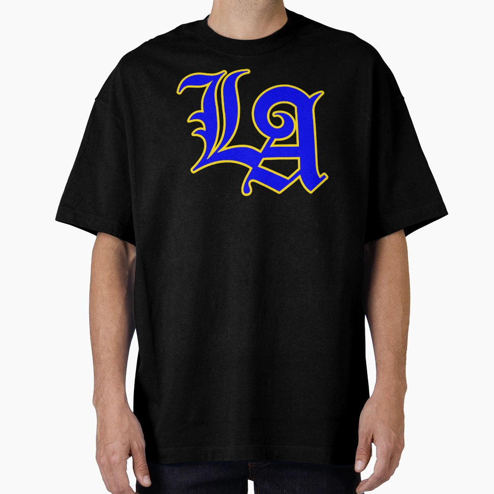 La Familia La Rams Logo Yellow T-Shirt - Streetwear Style Unisex - T-Shirt, Sweatshirt, Hoodie
