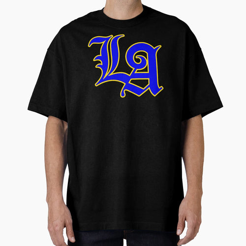 La Familia La Rams Logo Yellow T-Shirt - Streetwear Style Unisex - T-Shirt, Sweatshirt, Hoodie
