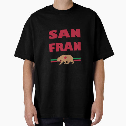 San Francisco California Minimalist City T-Shirt - Graphic Print Men Women - T-Shirt, Sweatshirt, Hoodie