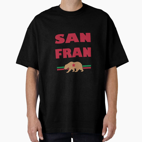 San Francisco California Minimalist City T-Shirt - Graphic Print Men Women - T-Shirt, Sweatshirt, Hoodie