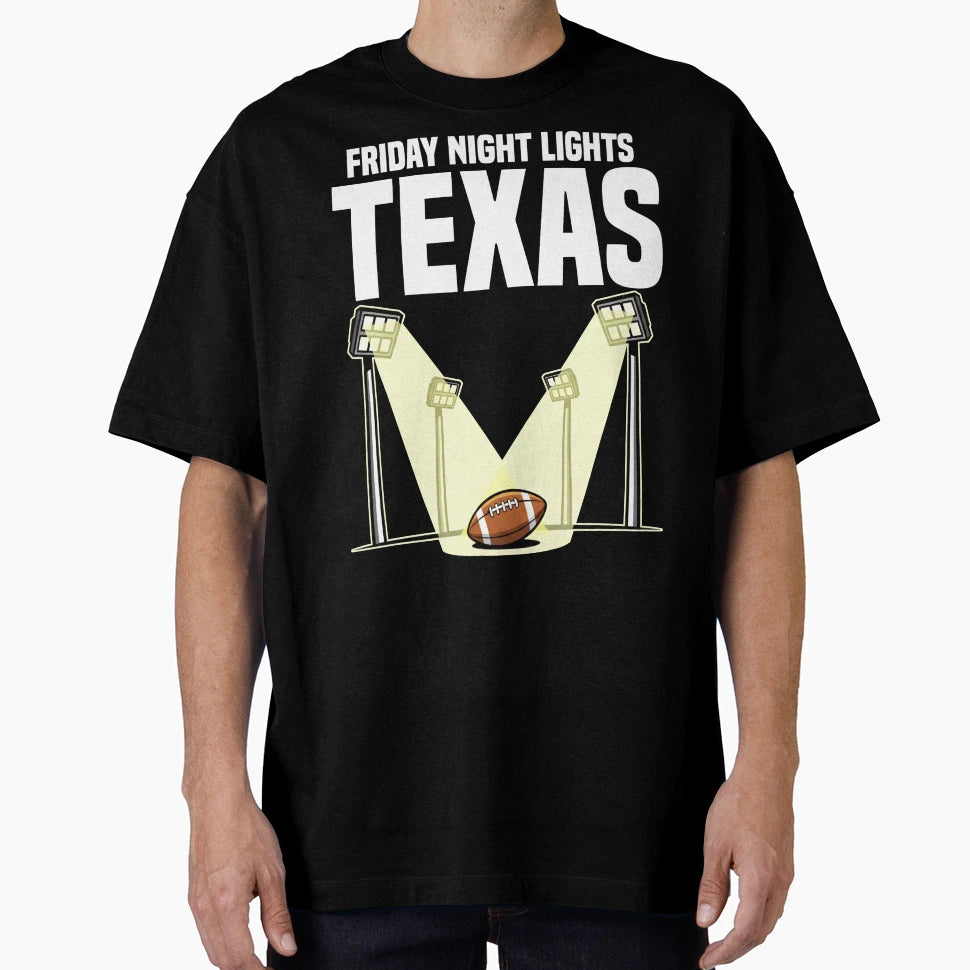 Texas Friday Night Lights Stadium Light T-Shirt - Streetwear Style Unisex - T-Shirt, Sweatshirt, Hoodie