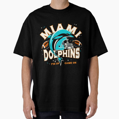 Art Miami Dolphins T-Shirt - Minimalist Print Men Women - T-Shirt, Sweatshirt, Hoodie