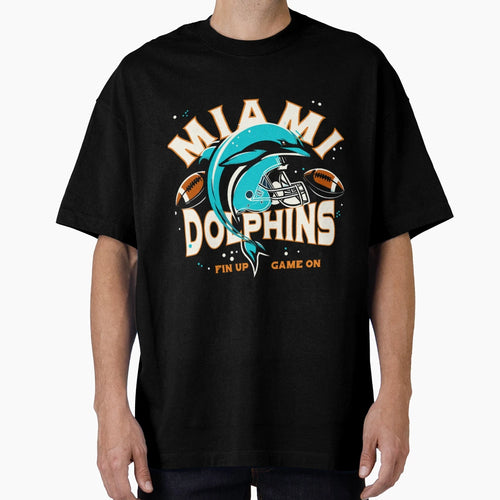 Art Miami Dolphins T-Shirt - Minimalist Print Men Women - T-Shirt, Sweatshirt, Hoodie