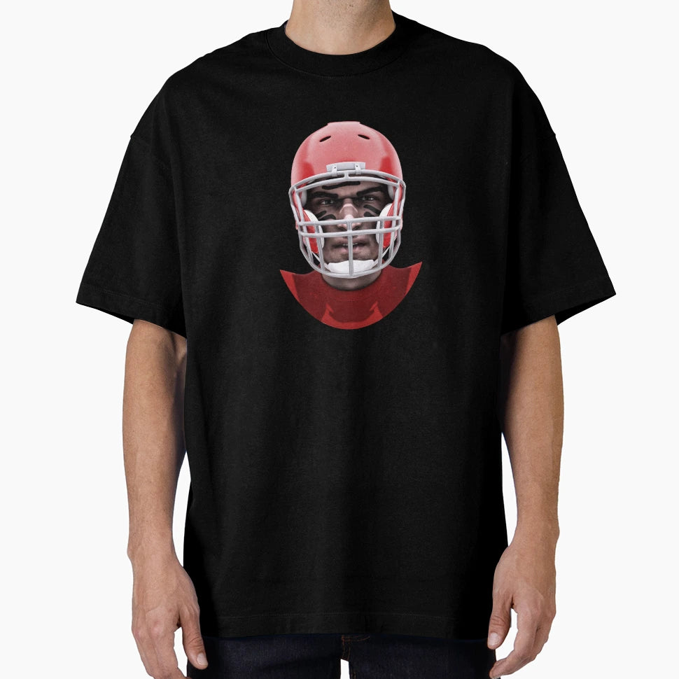 American Footballer T-Shirt - Minimalist Print Men Women - T-Shirt, Sweatshirt, Hoodie