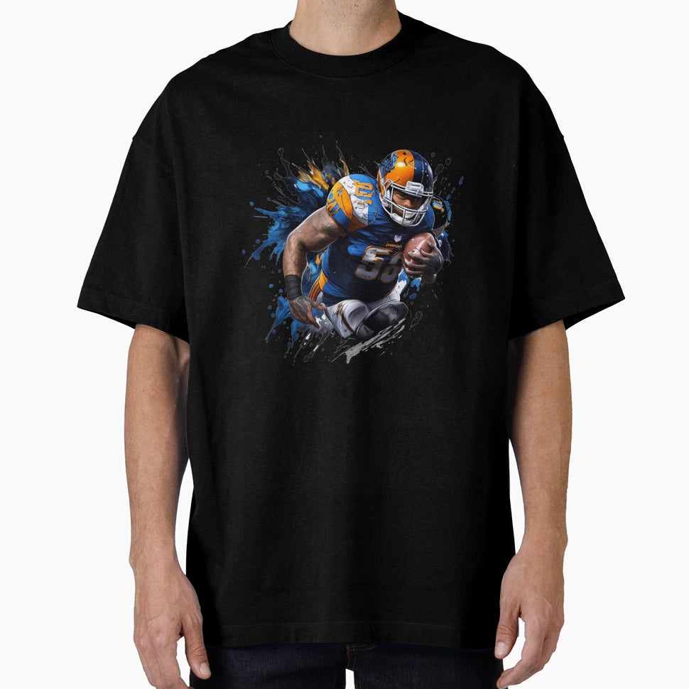 Roaring Football Warrior T-Shirt - Fun Novelty Design for Adults - T-Shirt, Sweatshirt, Hoodie