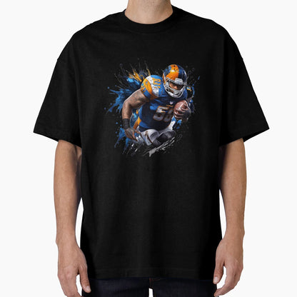 Roaring Football Warrior T-Shirt - Fun Novelty Design for Adults - T-Shirt, Sweatshirt, Hoodie