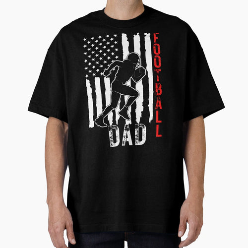 Football Dad Gifts T-Shirt - Custom Art Print for Adults - T-Shirt, Sweatshirt, Hoodie