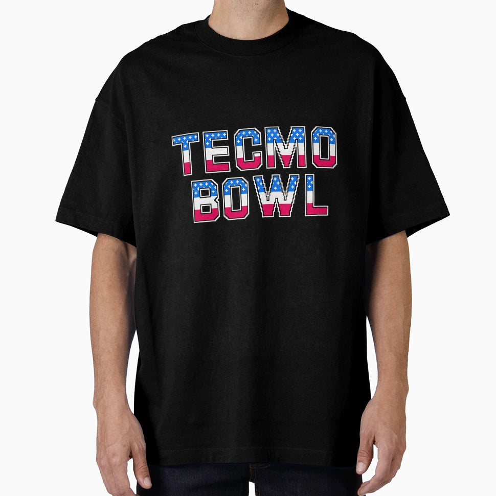 Tecmo Bowl Logo Fan Art T-Shirt - Trendy Graphic Unisex - T-Shirt, Sweatshirt, Hoodie