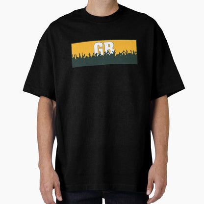 Cheering Green Bay Gb T-Shirt - Casual Everyday Wear for Adults - T-Shirt, Sweatshirt, Hoodie