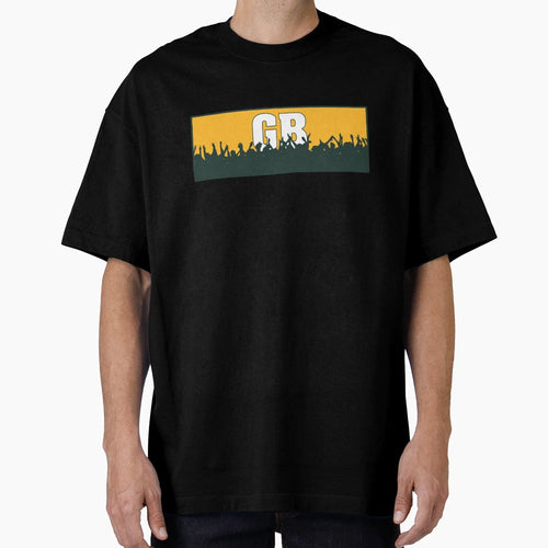 Cheering Green Bay Gb T-Shirt - Casual Everyday Wear for Adults - T-Shirt, Sweatshirt, Hoodie