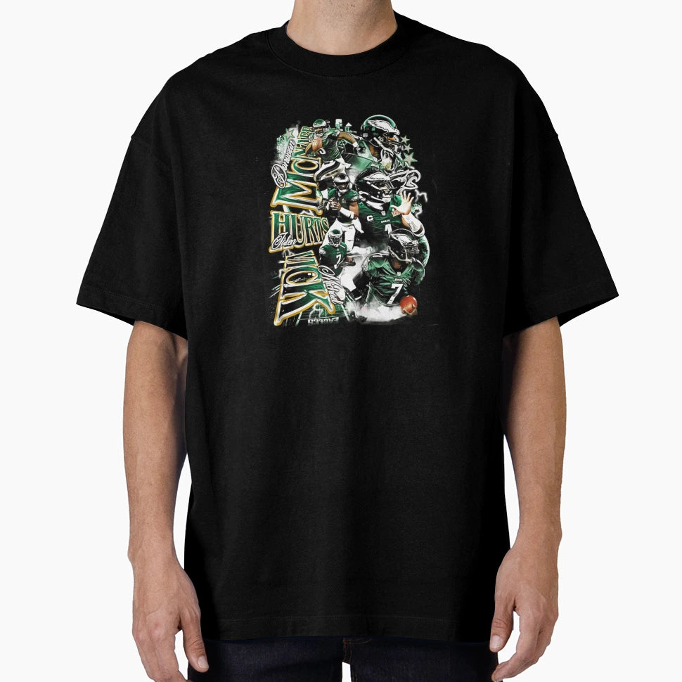 Donovan Mcnabb Michael Vick JH Qb T-Shirt - Novelty Apparel for Adults - T-Shirt, Sweatshirt, Hoodie