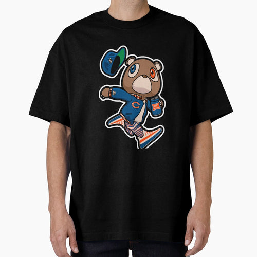 Kanye West Dropout Bear Chicago T-Shirt - Fun Novelty Design for Adults - T-Shirt, Sweatshirt, Hoodie