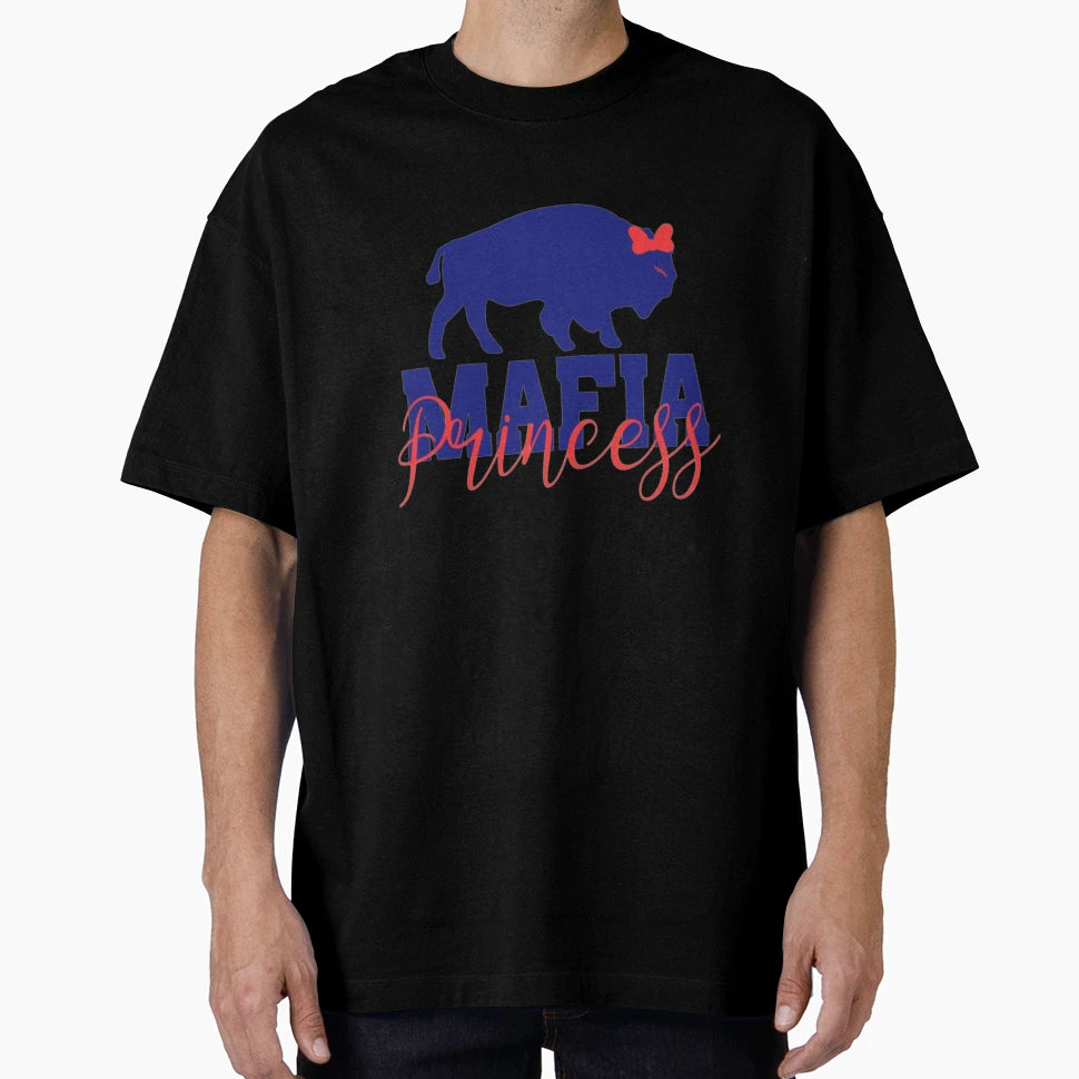 Buffalo Bills Mafia Princess T-Shirt - Minimalist Print for Adults - T-Shirt, Sweatshirt, Hoodie