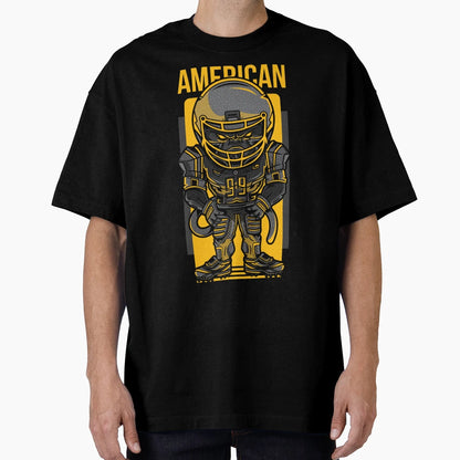 American Football T-Shirt - Graphic Print Men Women - T-Shirt, Sweatshirt, Hoodie