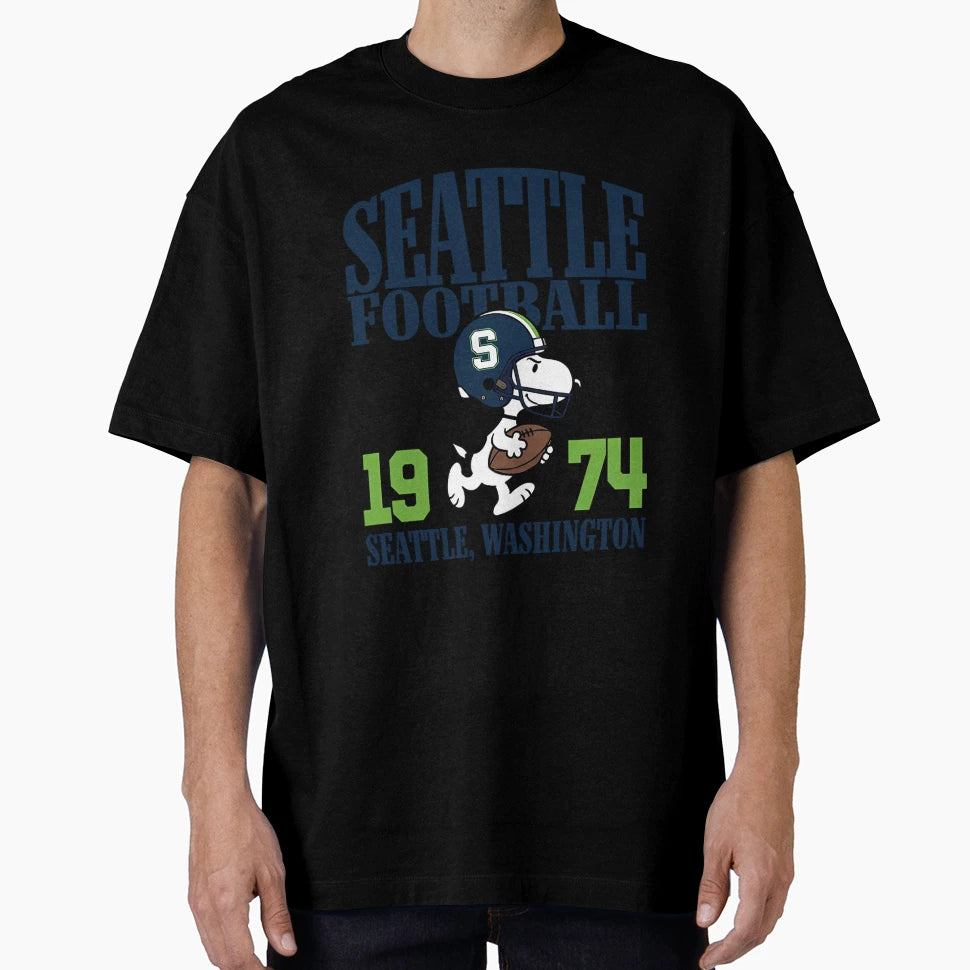 Seattle Seahawks Football Snoopy Parody T-Shirt - Fun Novelty Design Unisex - T-Shirt, Sweatshirt, Hoodie