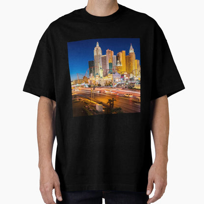 Las Vegas Strip Sunset T-Shirt - Unique Graphic Unisex - T-Shirt, Sweatshirt, Hoodie