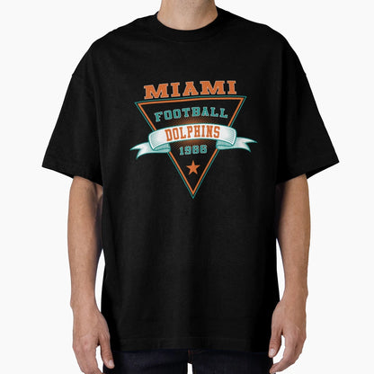 Art Miami Dolphins T-Shirt - Graphic Print for Adults - T-Shirt, Sweatshirt, Hoodie